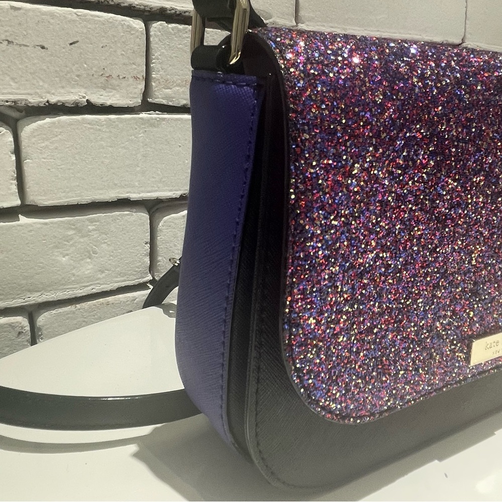 Kate Spade New York Laurel way Glitter Carsen Crossbody Bag - Picture 11 of 15